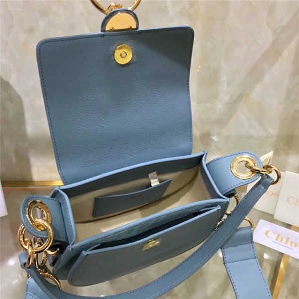 Chloe Small Tess bag 28818 shiny & suede calfskin (Varied Colors) - Image 26