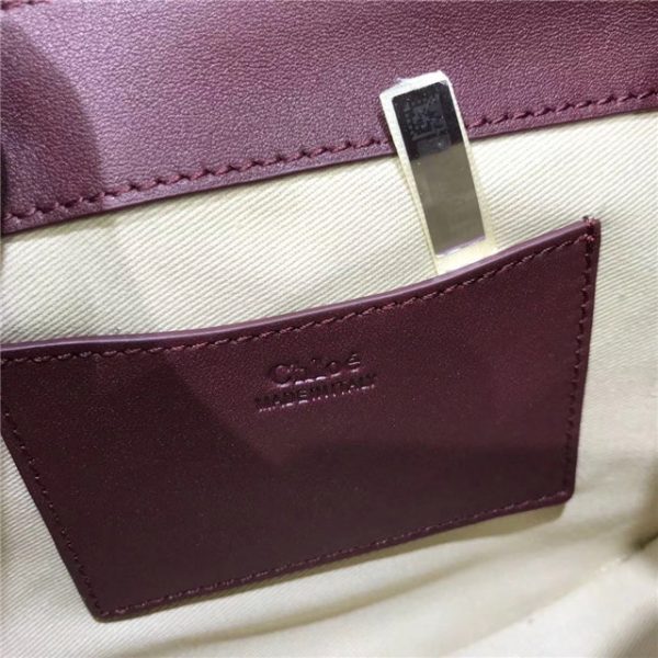 Chloe Small Tess bag 28818 shiny & suede calfskin (Varied Colors) - Image 35