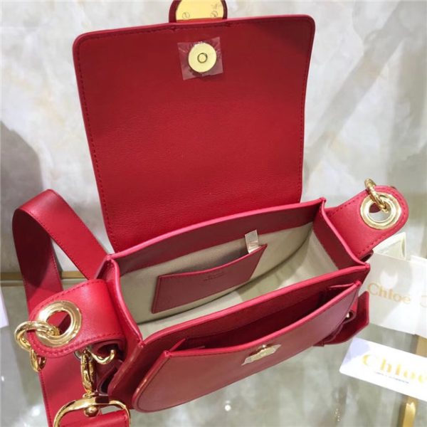 Chloe Small Tess bag 28818 shiny & suede calfskin (Varied Colors) - Image 56