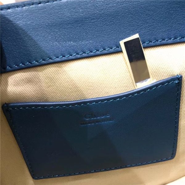 Chloe Small Tess bag 28818 shiny & suede calfskin (Varied Colors) - Image 79