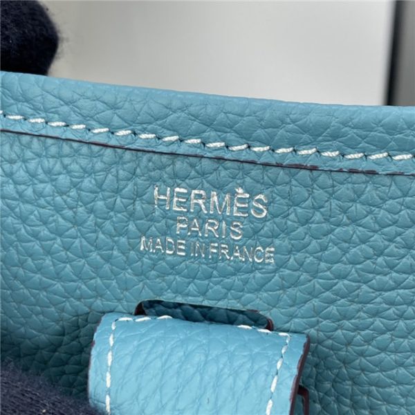 Hermes Evelyne PM Shoulder Bag Clemence 1189 (Varied Colors) - Image 21