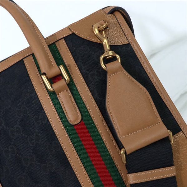 Gucci Medium Canvas Top Handle Bag 715666 (Varied Colors) - Image 9