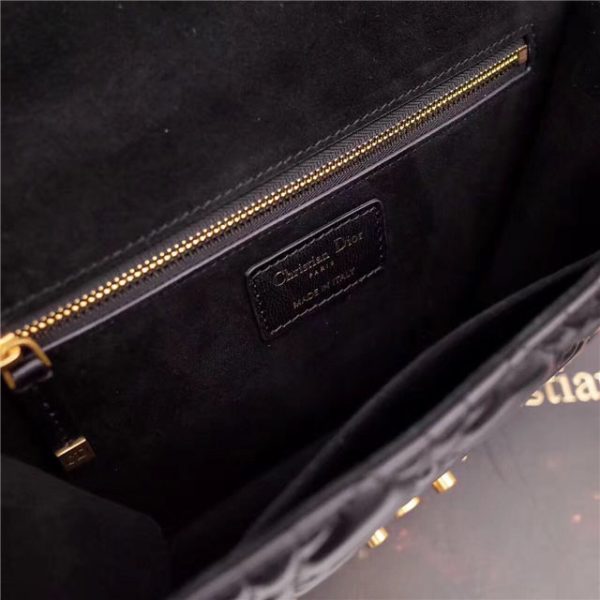 Dior "Dioraddict" Medium Flap Bag 55039 Black - Image 10