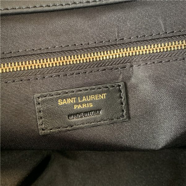 YSL Icare Maxi Shopping Bag 698651 Black - Image 10