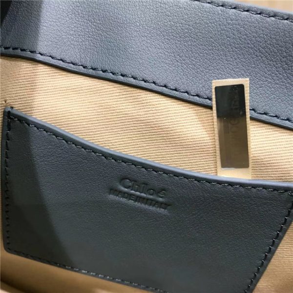Chloe Small Tess bag 28818 shiny & suede calfskin (Varied Colors) - Image 27