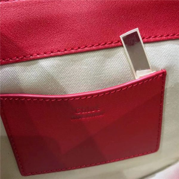 Chloe Small Tess bag 28818 shiny & suede calfskin (Varied Colors) - Image 55