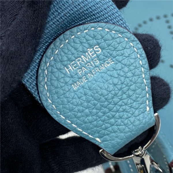 Hermes Evelyne PM Shoulder Bag Clemence 1189 (Varied Colors) - Image 22