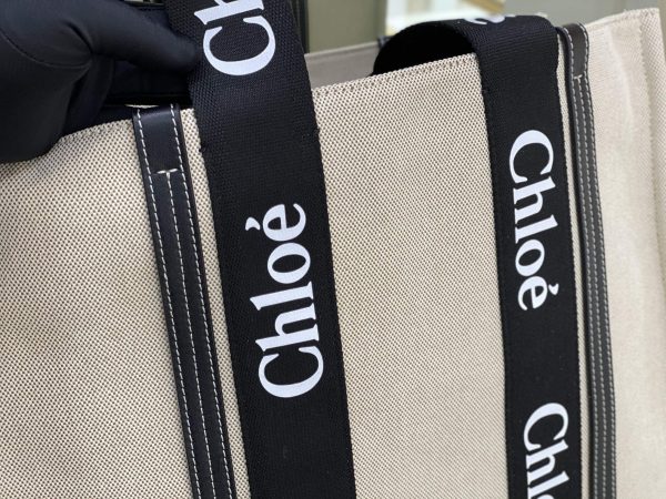 Chloe Large Woody Tote (Varied Colors) - Image 3