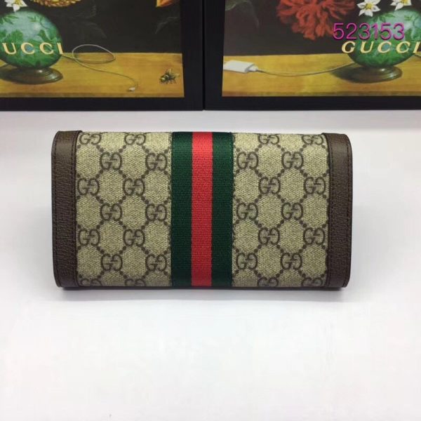 Gucci Supreme Ophidia GG Continental Wallet - Image 5