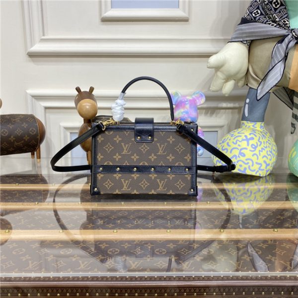 Louis Vuitton Petite Malle V Bag Monogram - Image 4