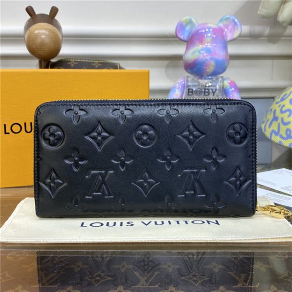 Louis Vuitton Zippy Wallet Black - Image 4