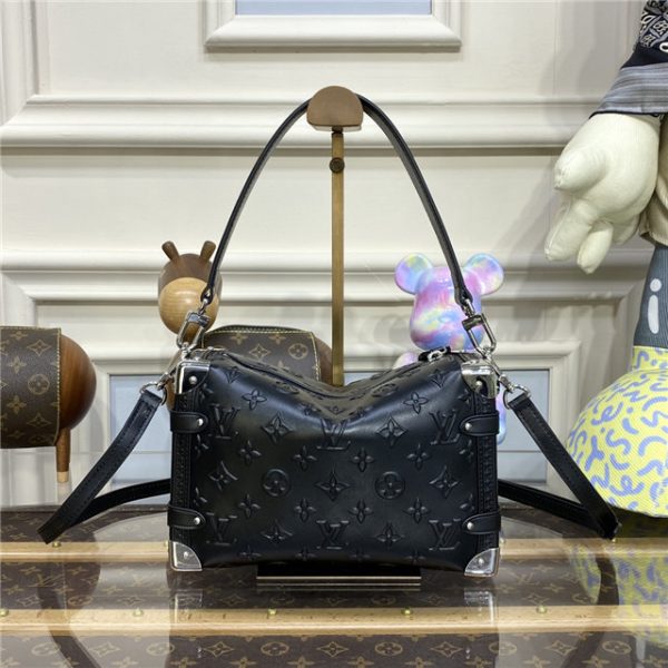 Louis Vuitton Side Trunk Black Leather - Image 4