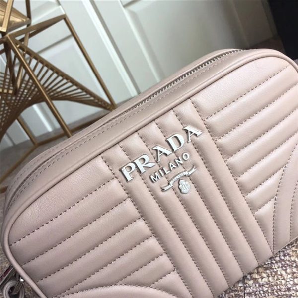 Prada Diagramme Leather Cross-Body Bag (Varied Colors) 1BD083 - Image 22