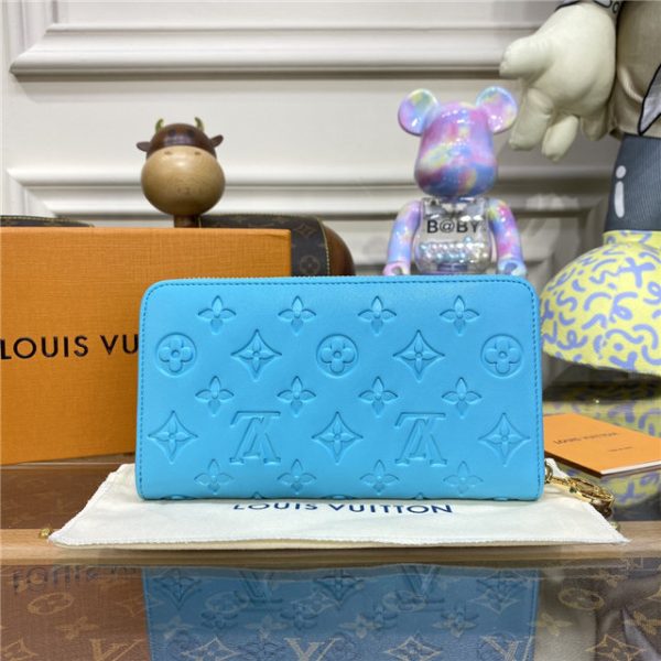Louis Vuitton Zippy Wallet Turquoise - Image 4