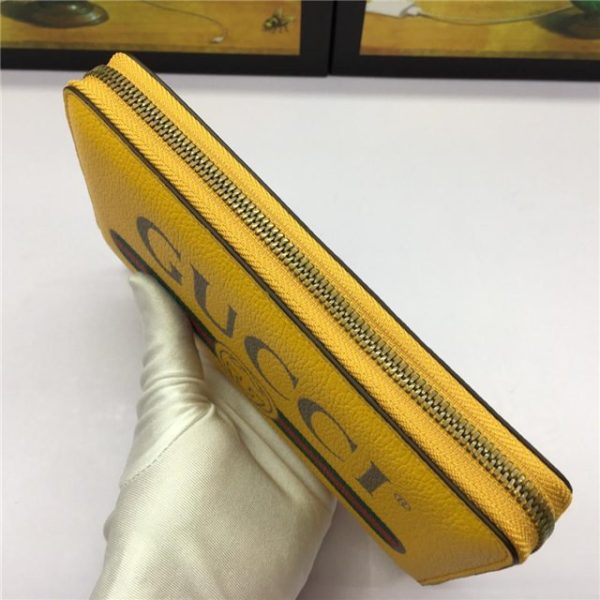 Gucci Print Leather Zip Around Wallet (Varied Colors) - Image 31