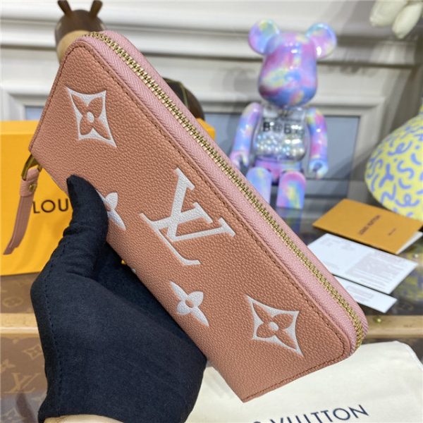 Louis Vuitton Zippy Wallet Pink/Cream - Image 5