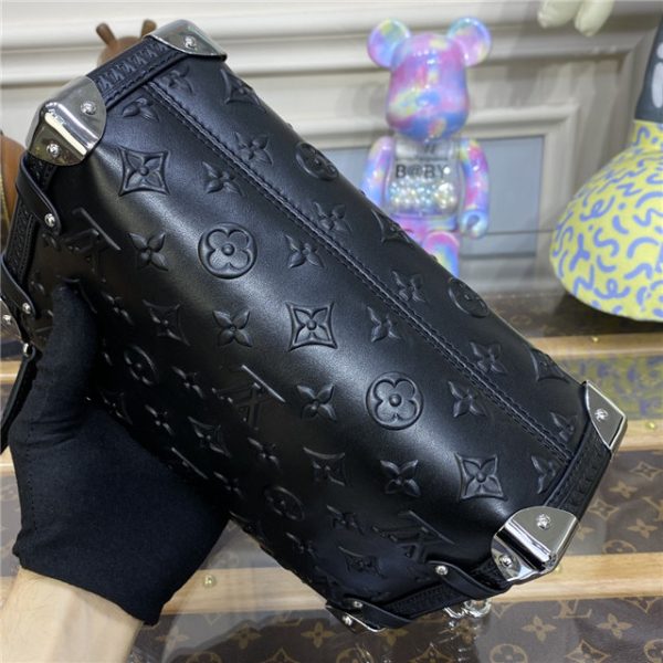 Louis Vuitton Side Trunk Black Leather - Image 5