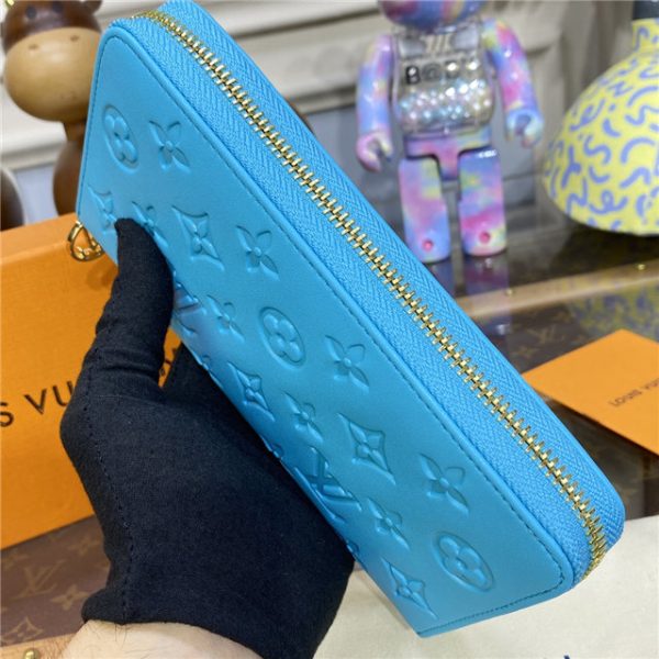 Louis Vuitton Zippy Wallet Turquoise - Image 5
