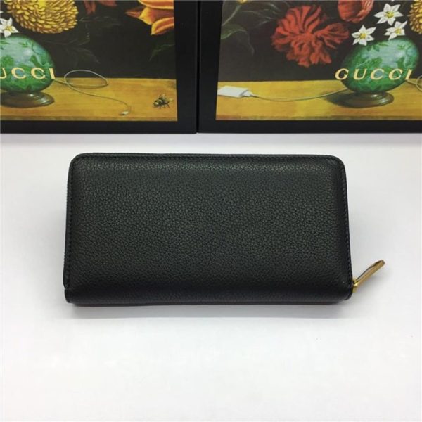 Gucci Print Leather Zip Around Wallet (Varied Colors) - Image 5