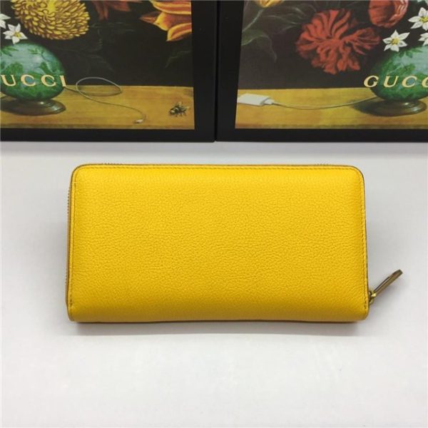 Gucci Print Leather Zip Around Wallet (Varied Colors) - Image 32