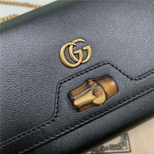Gucci Diana Chain Wallet With Bamboo (Varied Colors) - Image 5