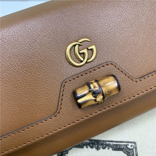 Gucci Diana Chain Wallet With Bamboo (Varied Colors) - Image 22