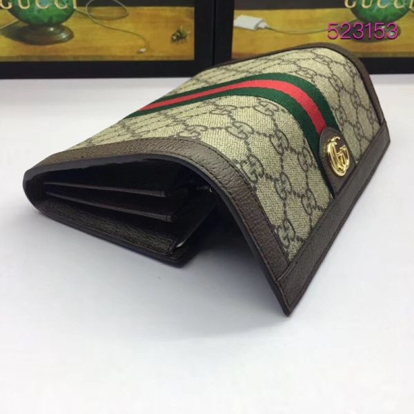 Gucci Supreme Ophidia GG Continental Wallet - Image 8