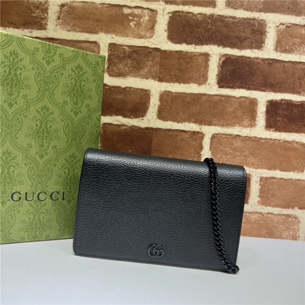 Gucci GG Marmont Chain Wallet (Varied Colors) - Image 14