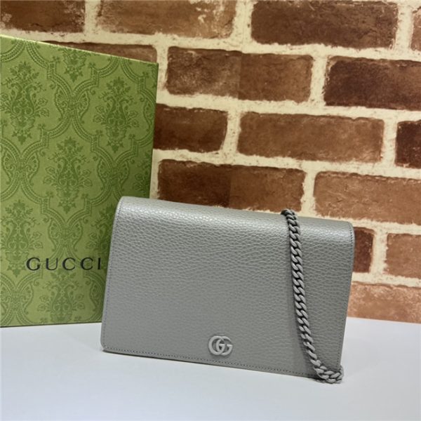 Gucci GG Marmont Chain Wallet (Varied Colors) - Image 8