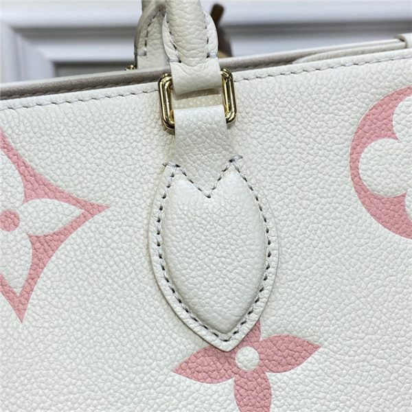 Louis Vuitton OnTheGo MM Creme/Rose Trianon - Image 6