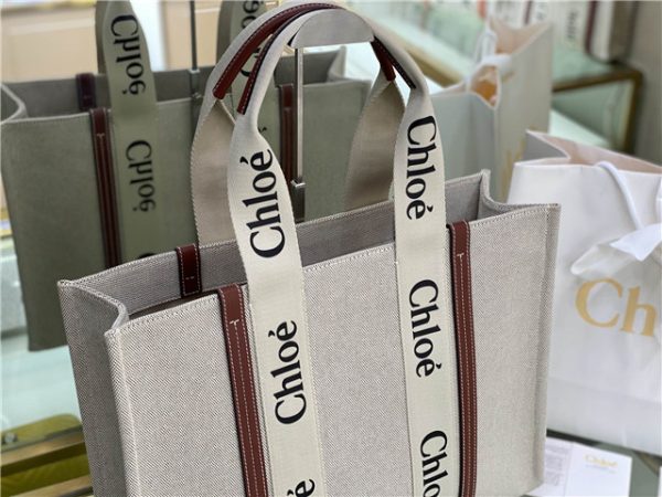 Chloe Large Woody Tote (Varied Colors) - Image 23