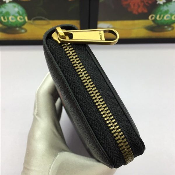 Gucci Print Leather Zip Around Wallet (Varied Colors) - Image 6