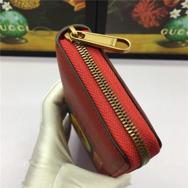 Gucci Print Leather Zip Around Wallet (Varied Colors) - Image 15