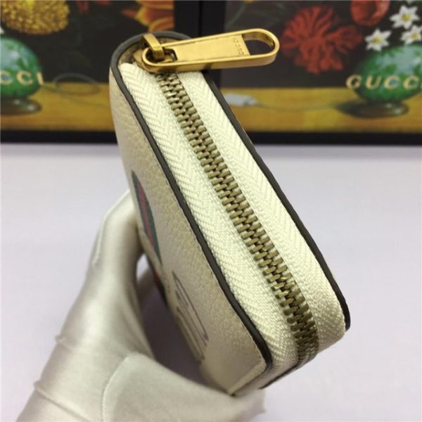 Gucci Print Leather Zip Around Wallet (Varied Colors) - Image 24