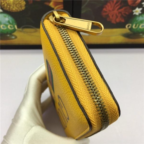 Gucci Print Leather Zip Around Wallet (Varied Colors) - Image 33