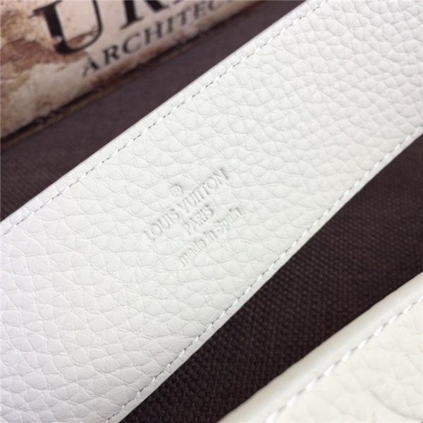 Louis Vuitton Shape 40MM Reversible Belt Taurillon leather (Varied Colors) - Image 12