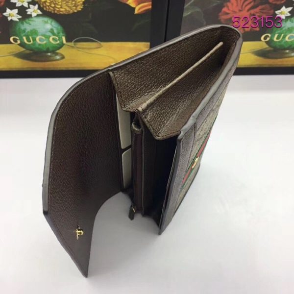 Gucci Supreme Ophidia GG Continental Wallet - Image 7
