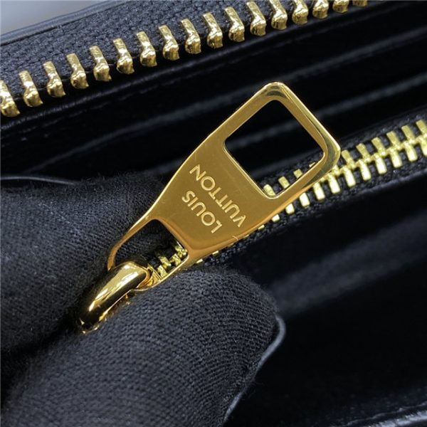 Louis Vuitton Zippy Wallet Black/Beige - Image 7