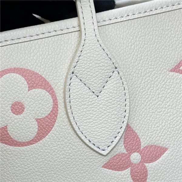 Louis Vuitton Neverfull MM Creme/Rose Trianon - Image 7