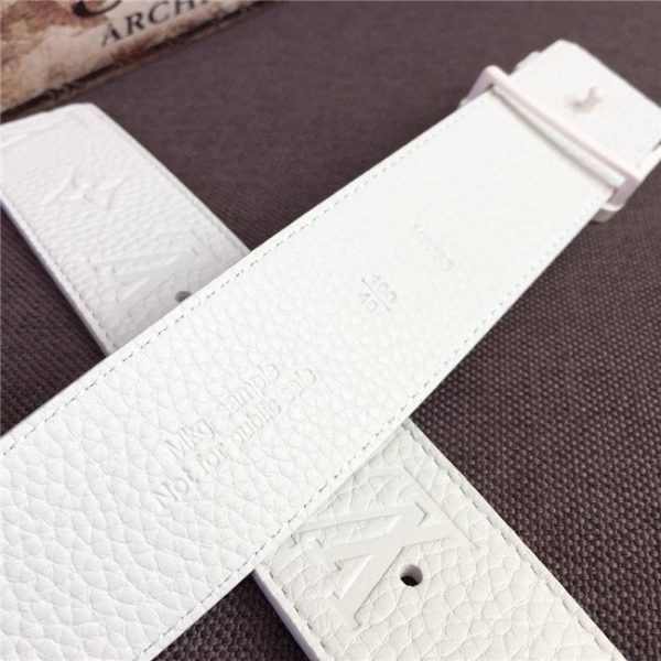 Louis Vuitton Shape 40MM Reversible Belt Taurillon leather (Varied Colors) - Image 13