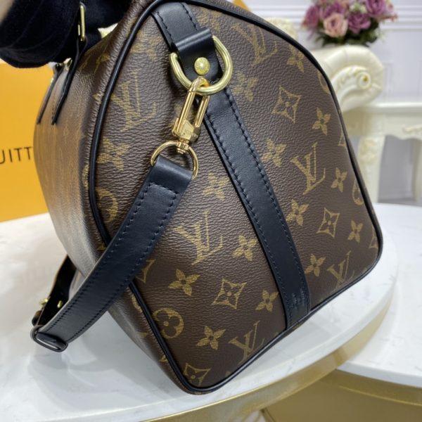 Louis Vuitton Speedy Bandouliere 30 Monogram Black M41112 - Image 7