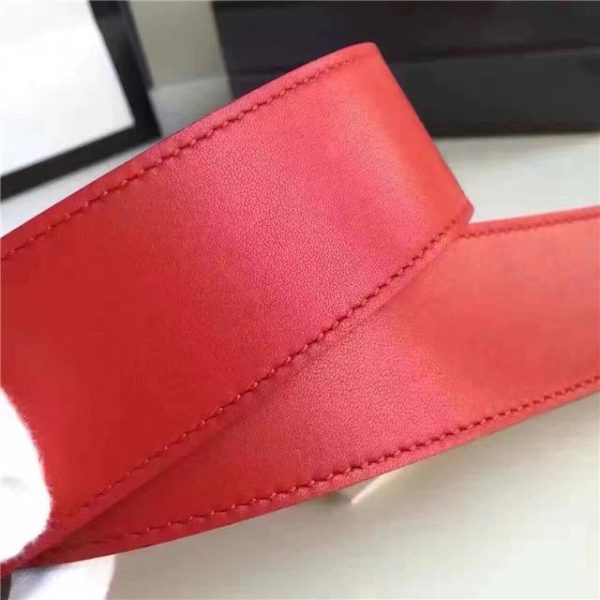 Gucci Leather Belt Replica with Double G Buckle (Varied Colors) - Image 80