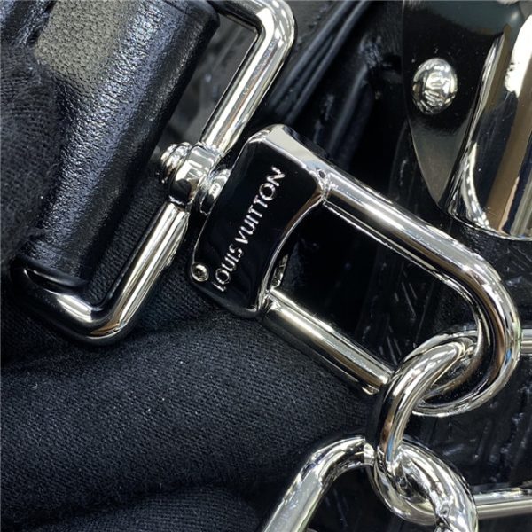 Louis Vuitton Side Trunk Black Leather - Image 8