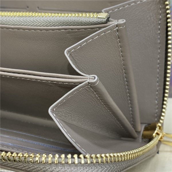 Louis Vuitton Zippy Wallet Taupe - Image 8