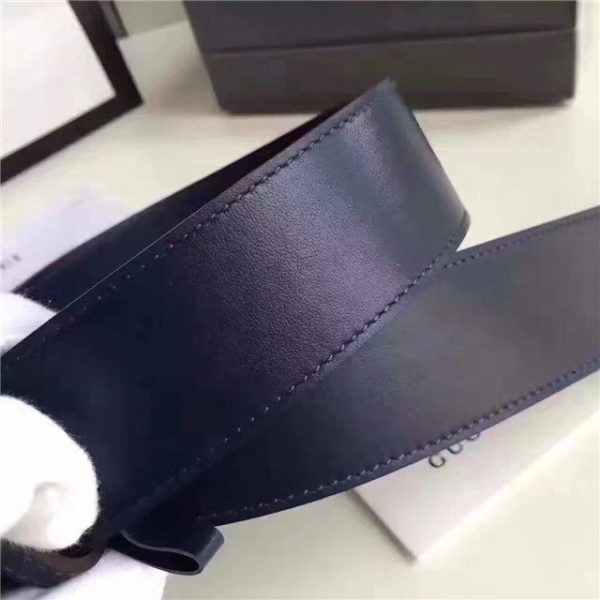 Gucci Leather Belt Replica with Double G Buckle (Varied Colors) - Image 27