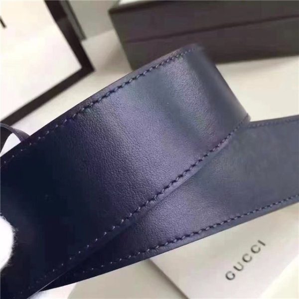 Gucci Leather Belt Replica with Double G Buckle (Varied Colors) - Image 36