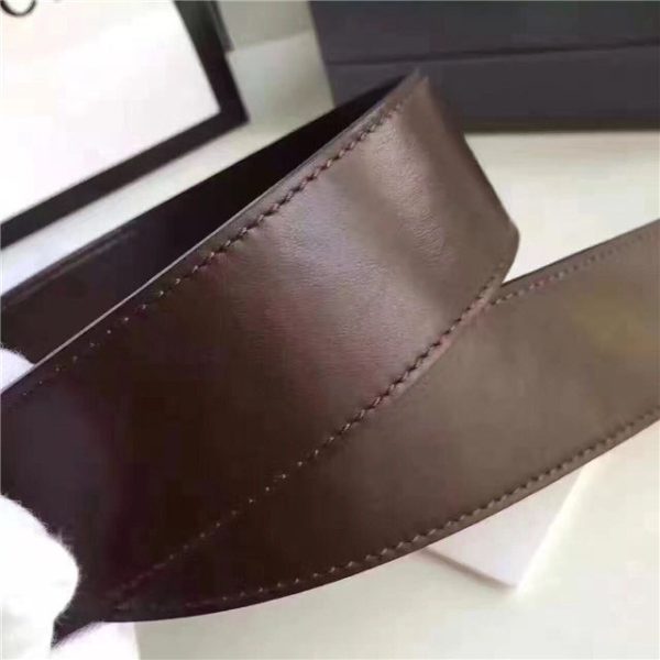 Gucci Leather Belt Replica with Double G Buckle (Varied Colors) - Image 45