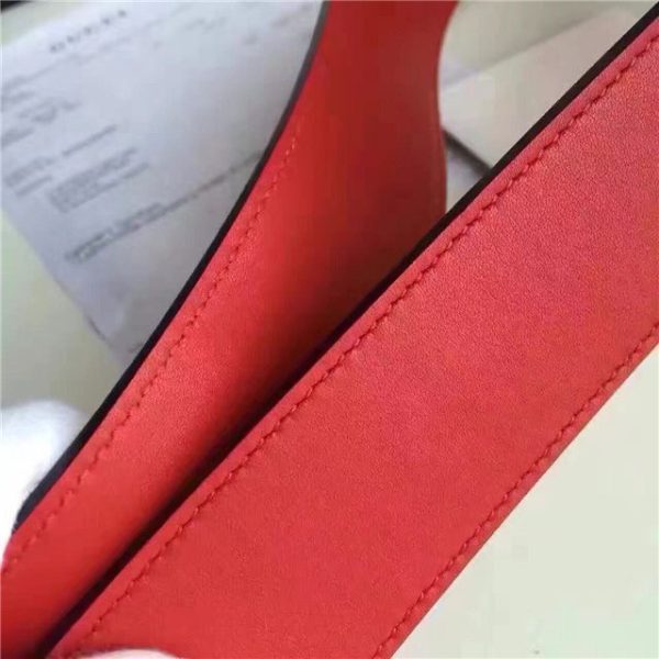 Gucci Leather Belt Replica with Double G Buckle (Varied Colors) - Image 81