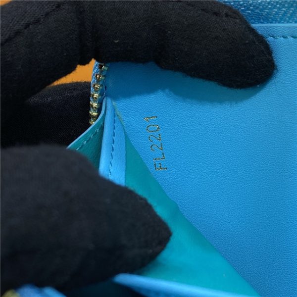 Louis Vuitton Zippy Wallet Turquoise - Image 9