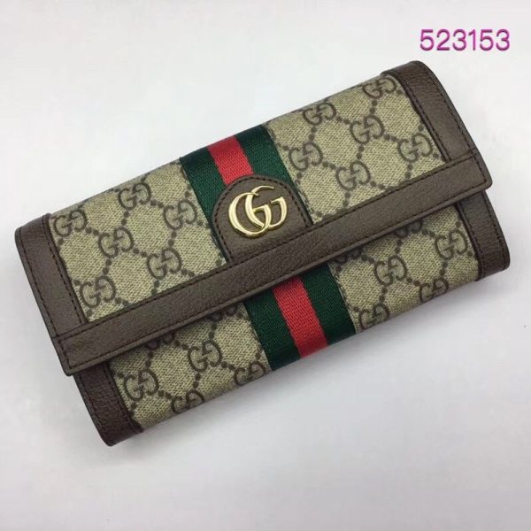 Gucci Supreme Ophidia GG Continental Wallet - Image 4